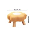 thumbnail image 2 of RKSTN Tabouret Fleur Jaune, 2 of 5