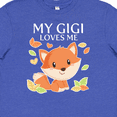 thumbnail image 4 of Inktastic My Gigi Loves Me- Little Fox Youth T-Shirt, 4 of 5
