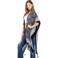 thumbnail image 4 of Lana Roux Women's Oversize Bohemian Tassel Kimono Cardigan, 4 of 4