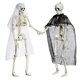 thumbnail image 1 of Halloween Skeleton Artificial Human Body Plastic Skeleton Ghost Bride And Groom Couple Skeleton Decoration Props, 1 of 5