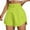41Mint Green205, variant on WERYOUNG Women's Sports Shorts Running Quick Drying Workout Shorts Elastic Waist Athletic Yoga Shorts Soft Bottom L
