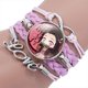 thumbnail image 5 of Pulsera trenzada de Anime Demon Slayer, accesorio de Cosplay, figura de Kamado Tanjirou Nezuko, pulseras de pareja, joyas, regalos para niños y niñas, 5 of 5