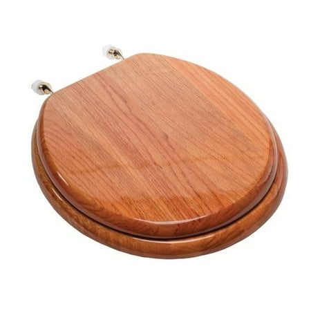TOILET SEAT,RF,OAK,BRASS HINGE - Walmart.com