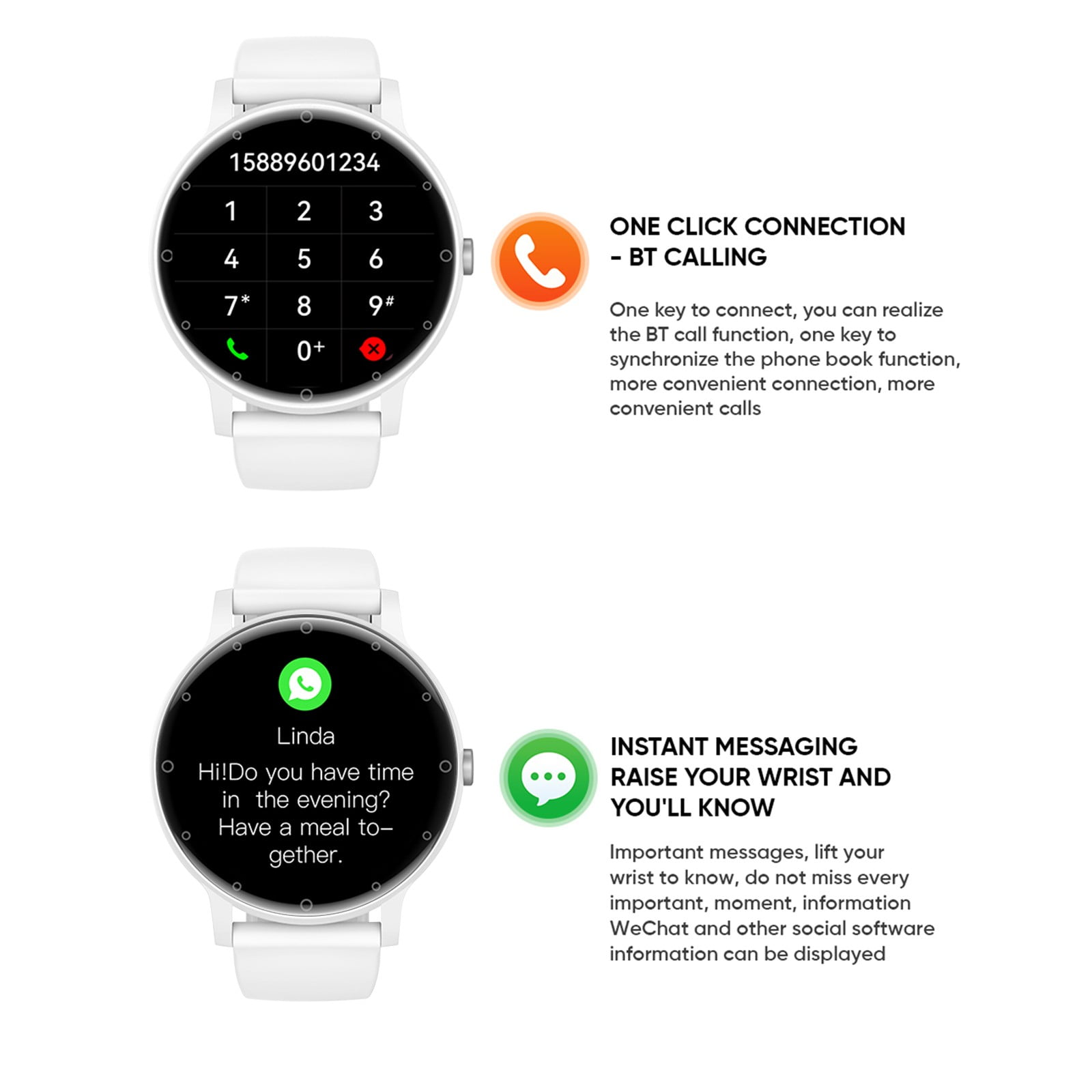 Jubipavy 1.39 High-definition Color Screen Bluetooth Call Information Viewing Multiple Sports Modes And Multifunctional Smartwatch