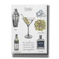 thumbnail image 1 of Epic Graffiti 'Classic Cocktail-Martini' by Naomi McCavitt, Canvas Wall Art, 12"x16", 1 of 2
