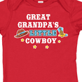 thumbnail image 4 of Inktastic Great Grandpas Little Cowboy with Cowboy Hat and Boots Boys Baby Bodysuit, 4 of 5