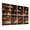 Color 4, variant on 8 Pack Art Acoustic Panels Sound Absorbing Rustic Library Soft Lighting Warm Tones Polished Wood Decorative Soundproof Wall Panels Self Adhesive for Nursery Game Room Bedroom 48"x32"
