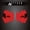 207-128-0012 Red, variant on Attack Graphics Renegade Radiator Louver Decals Red