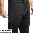 thumbnail image 3 of Ultra Performance Pack of 3 Fleece Active Tech Joggers for Men, Mens Sweatpants with Zipper Pockets, 3 of 7
