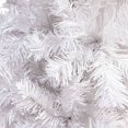 thumbnail image 3 of vidaXL Slim Christmas Tree White 150 cm, 3 of 5