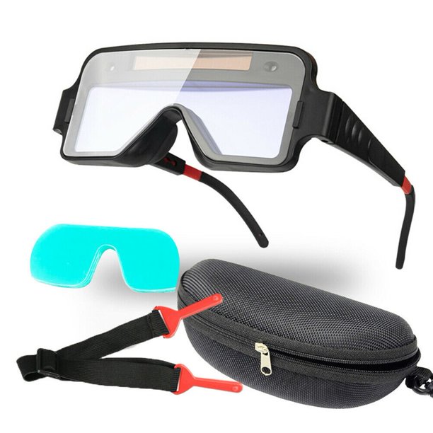Welding Goggle Auto Dimming Solar Power for Soldering Mask Helmet Eye