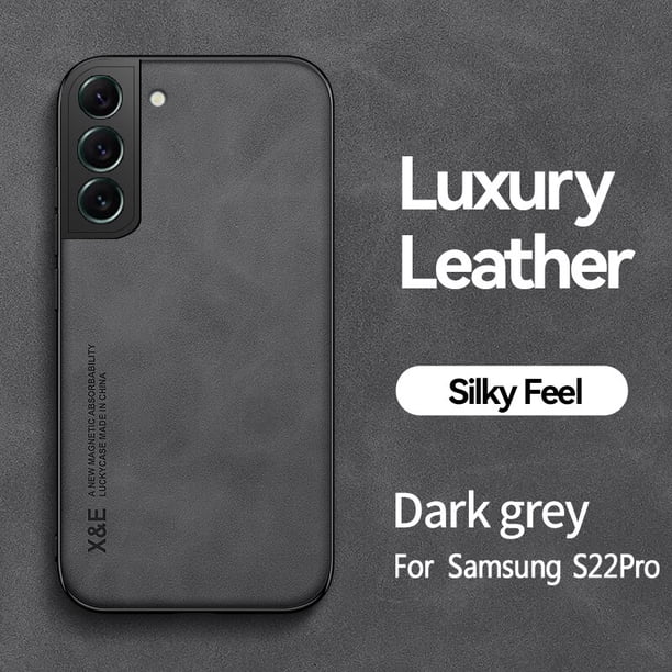 Funda magnética para Samsung Galaxy, protector de cuero a prueba de golpes, S23, S22, S21, S20 FE, S8, S9, S10 Plus, S10E, S, Note 10, 20, Ultra, 8, 9 Fivean unisex