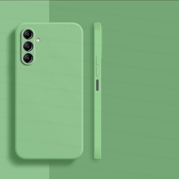 Funda trasera de silicona líquida a prueba de golpes para Samsung Galaxy A54 5G, A04E, A14, A24, A34, A54 Fivean unisex
