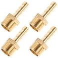 thumbnail image 1 of CTIRCHIU 4 Pcs Raccord de Tuyau Mâle en T pour Compresseurs d'Air, 1 of 8