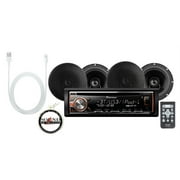 Pioneer DEH-X6800BT Cd Receiver w/ Two 6.5' Speakers & Lightning to USB Cable