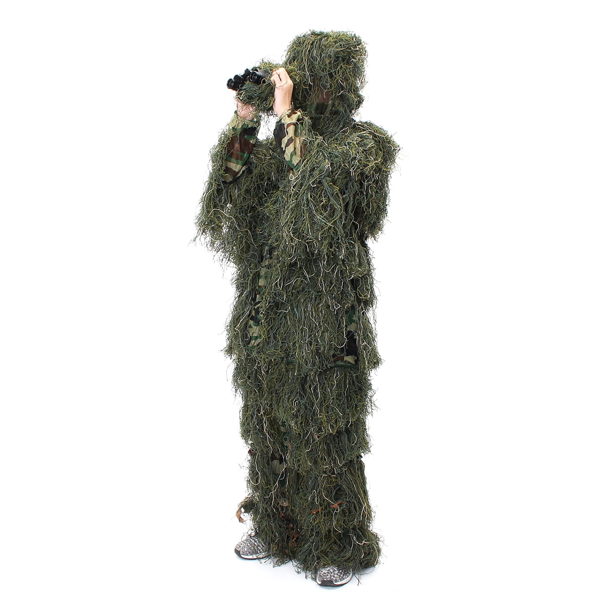 PHOTOGRAPHY CAMOUFLAGE UK SELLER GHILLIE SUIT CAMO BURLAP WOODLAND SHOOTING 