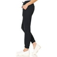 thumbnail image 3 of MediChic Womens Scrub Joggers 4-Way Stretch Anti-Wrinkle Moisture-Wicking Elastic Waistband Four Pocket Jogger Pants, 3 of 6