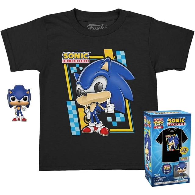 Funko Pocket Pop! y camiseta Sonic Funko