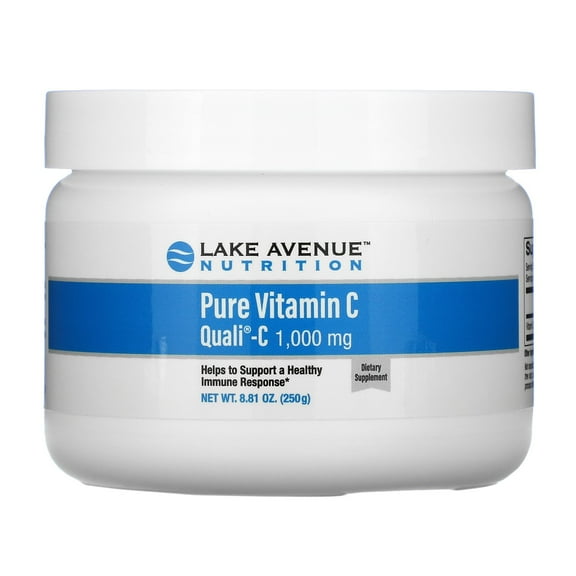 Lake Avenue Nutrition Pure Vitamin C Quali-C Powder, 8.81 oz (250 g)