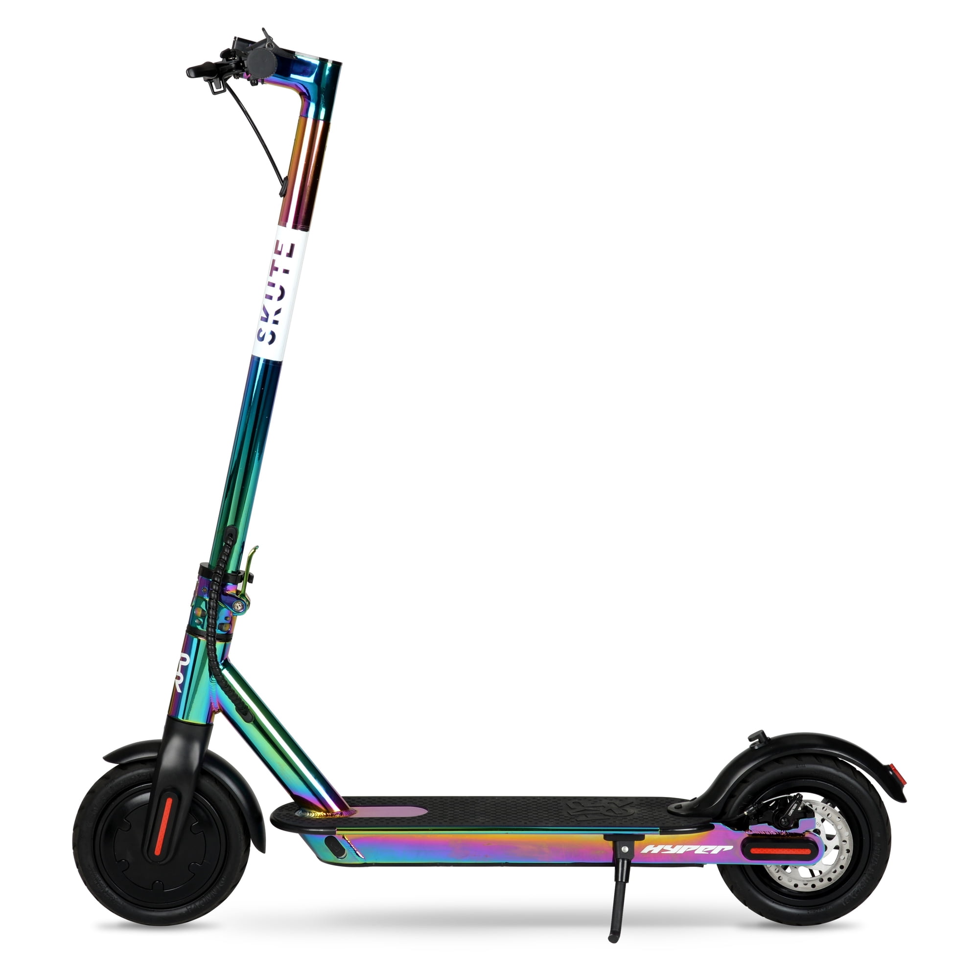 Hyper Toy Company 37V Skute Folding Electric Scooter, 350W Motor, Adult Ages 13+, Jet Fuel