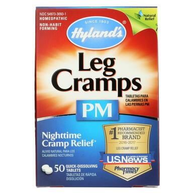 Leg Cramps PM  Nighttime Cramp Relief  Homeopathic (50 Tablets)