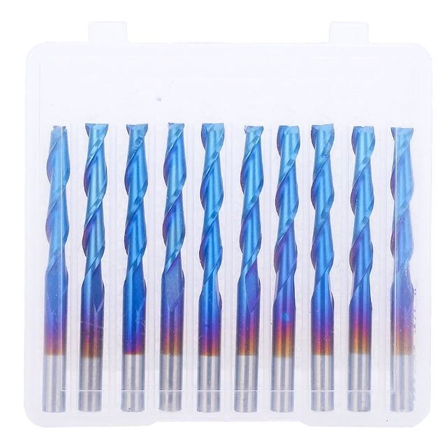 Ensemble de Broyeurs, Embouts de Routeur en Spirale, Perçage pour Gravure et Découpe