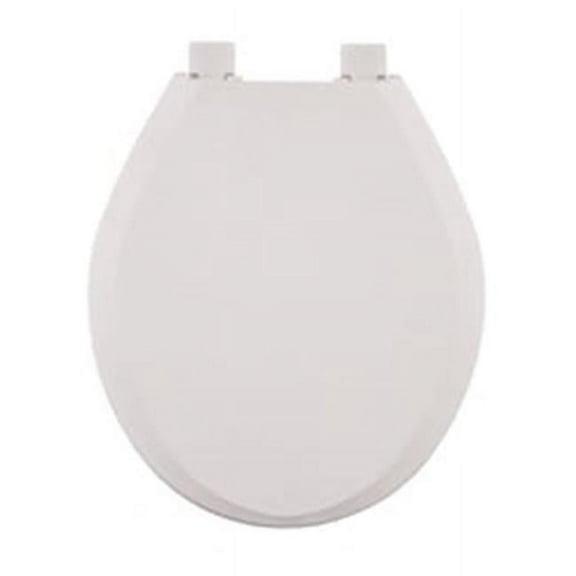 Mansfield Slow Close Plastic Round - White