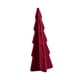 thumbnail image 2 of Estatua de cerámica de Navidad artificial perfecl centro de mesa flocado rojo, 2 of 8