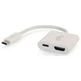 thumbnail image 5 of C2G USB C to HDMI Adapter with Power Delivery - USB Type C to HDMI White, 5 of 10