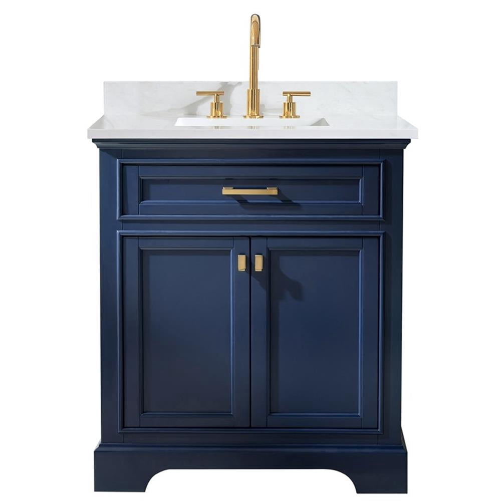Design Element Milano 30" Single Vanity in Blue