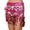 Hot Pink, variant on Women's Tennis Skirts Summer Elegant Belly Dance Skirt with Sequins Fringe Waist Chain for Stage Performance Party Wear Practice Skirt with Sparkling Fringe for Movements Yellow One Size