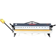 48 inch Box and Pan Brake,16Ga Mild Steel Capacity, Minimum Reverse Bend 0.55 in, Max Box Bending Depth 1.97in,16 Removable Fingers W-4816Z