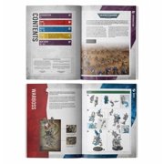 Warhammer 40,000 Getting Started with Orks Combat Patrol Starter Set with 33 Push-Fit Miniatures & 11 Paints