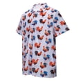 thumbnail image 3 of Polos pour Hommes Adultes Manches Courtes T-Shirt Léger Rouge, 3 of 8
