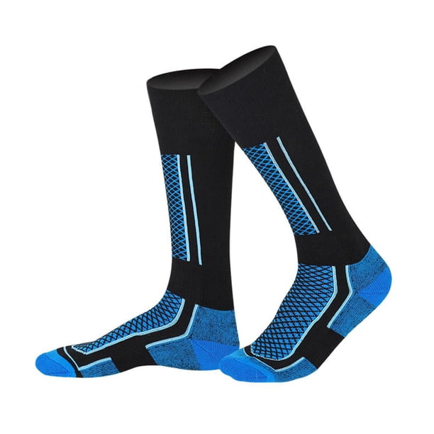 SGACAI Calcetines de esquí impermeables, largos, cálidos y transpirables, gruesos, para deportes de invierno para niños.