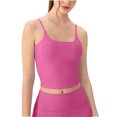 thumbnail image 2 of Patlollav Vest Womens Solid Color Fashionable Leisure Fitness Sports Slim Tank, 2 of 6