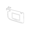 Genuine OE Ford Visor - EJ7Z-7804105-EC