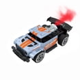 thumbnail image 1 of Voiture Cascadeuse Télécommandée Bleue à 6 Canaux avec Pulvérisation Led, Véhicule Rc de Course et de Dérive à Grande Vitesse pour Enfants, Voiture Jouet Tout-Terrain 9.5X5.1X3.2 Inch, 1 of 9
