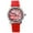 Red, variant on Geneva Women's 0.77 in Fashion Stainless Steel Buckle Wristwatch, Purple