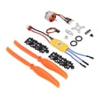 thumbnail image 1 of Motor Sin Escobillas De 1400KV, Piezas De Repuesto Controlador ESC 30A Compatible Con Batería LiPo 2-3S Para Avión De Ala Fija RC, 1 of 7