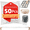 Clear:XL(50Pcs), variant on ChrumpTon 300Pcs Plastic Bowl Covers, Disposable Elastic Stretch Food Covers, Two Sizes, Fits Bowls up to 8" & 13", Food Storage, Bread Proofing, Kitchen and Outdoor Use