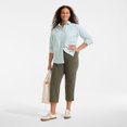 thumbnail image 5 of Lands' End Women's Starfish Mid Rise Pull-On Crop Pants, 5 of 6