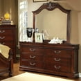thumbnail image 2 of Luxurious English Style Wooden Dresser, Cherry Brown, 2 of 2