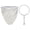A, variant on Reusable Cloth Coffee And Tea Filter with Stainless Steel Ring, Traditional Thai Style Pour Over Dripper, Mesh Filter Bag for Loose Leaf Tea, Herbal Tea, And Coffee Brewing Hearthweave