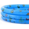 thumbnail image 2 of Inflatable swimming pool - blue - 80*30CM + air pump, 2 of 5