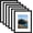 Black, variant on 16x20 Picture Frame Set of 6, Display Pictures 11x14 with Mat or 16 x 20 without Mat for Wall Mounting Display, Poster Frames Collage for Wall Decor, Gold