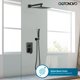thumbnail image 2 of Sistema de ducha gotonovo Rainrain Shower de 25 cm, color negro mate, 2 of 9