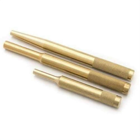 Apex Tool Group 3 Pc Drift Punch St, Inch, 4"; 4"; 6", Brass, 1 ST (329-70-546G)