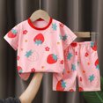 thumbnail image 4 of Gibobby Toddler Boy Summer Clothes 2PC Sets Baby Boy Short Sleeve Shorts Set Summer Clothes Short Sleeve T shirt and Shorts Casual 3 6 12 18 24 Months 3-5T Toddler Boy Outfits(9-18 Months,Pink), 4 of 4
