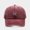 Red, variant on HuangHuanChen Womens Baseball Caps Solid Color Heart Embroidered Soft Top Outdoor Washed Baseball Cap Green